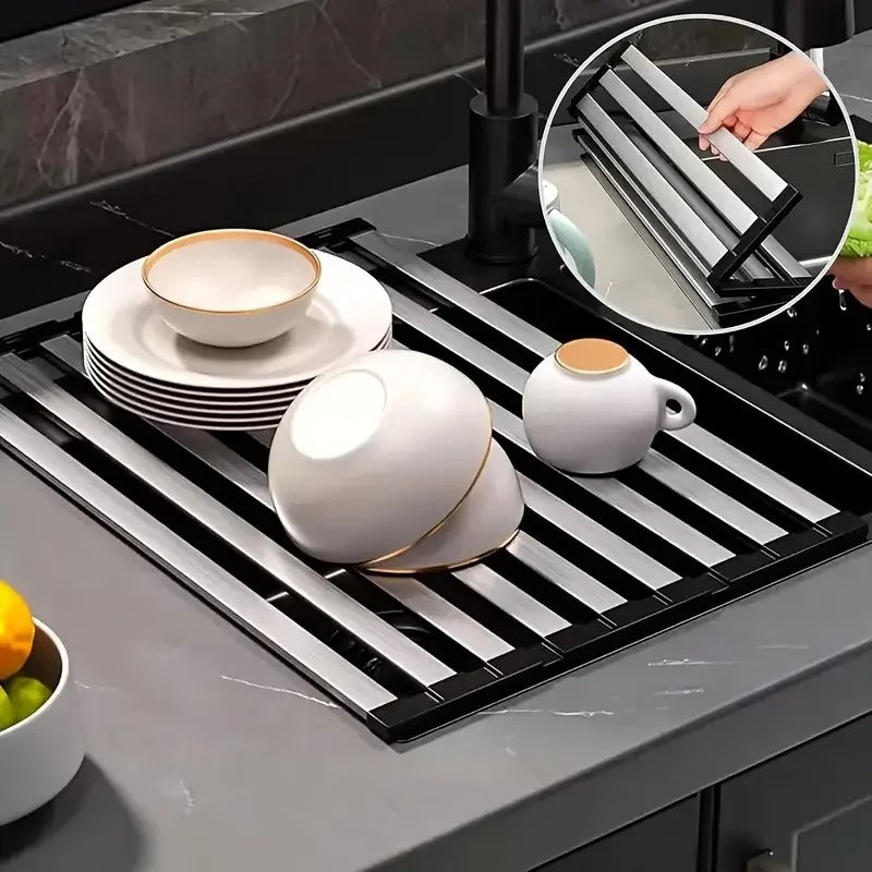 Sink Drain Rack β Kitchen Sponge & Soap Holder
