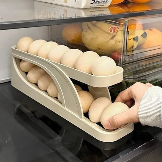 2 Layer Automatic Rolling Egg Tray