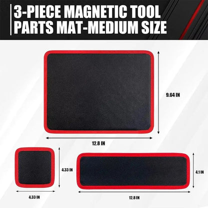 🔧 3-Piece Magnetic Tool Mat Set