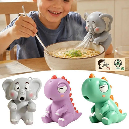 🌬️ Mini Baby Food Cooling Fan – Clip-On Feeding Helper