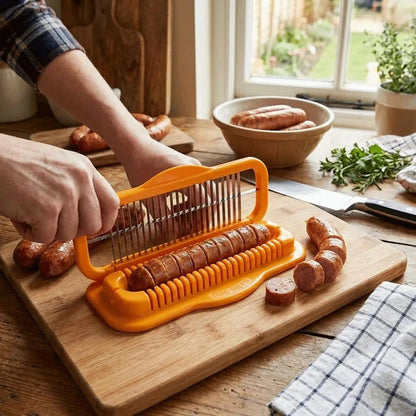 🔪 Multi-Functional Stainless Steel Food Slicer