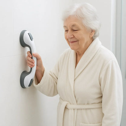 Safety Grab Bar Handle | No Drilling | Strong Suction Grip
