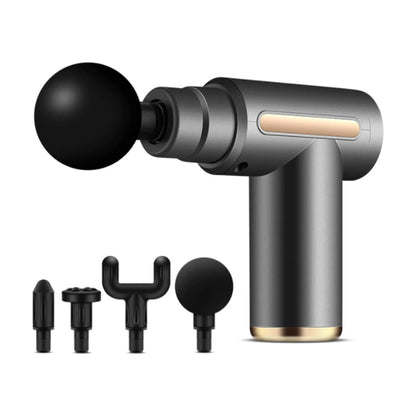Handheld Muscle Massage Gun Deep Tissue Percussion Muscle Massager Gun Cordless Electric Massagers Neck Back with Massage Head for Workout Relaxation Sore Muscle and Stiffness