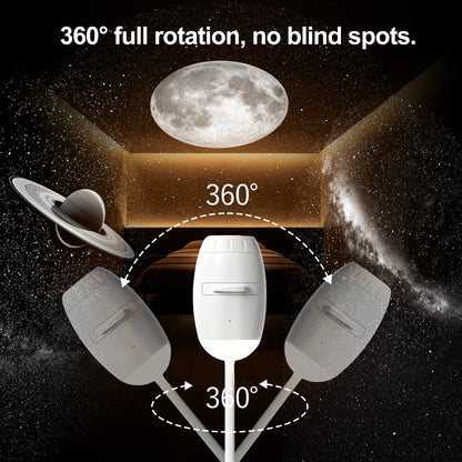6-in-1 Galaxy Projection Night Light