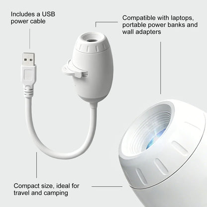 6-in-1 Galaxy Projection Night Light