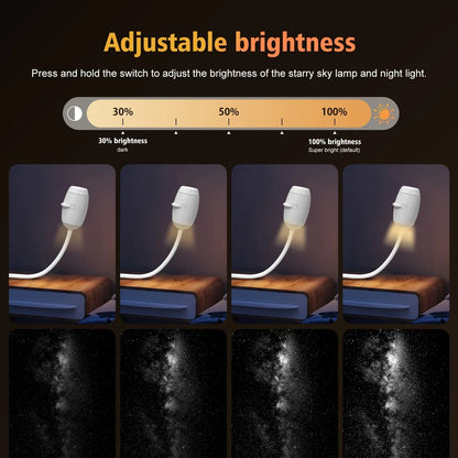 6-in-1 Galaxy Projection Night Light