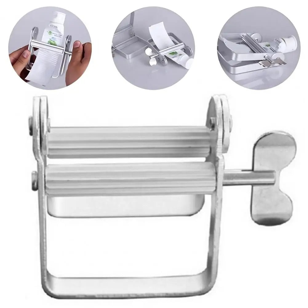 🦷 2-Piece Aluminum Alloy Toothpaste Tube Squeezer