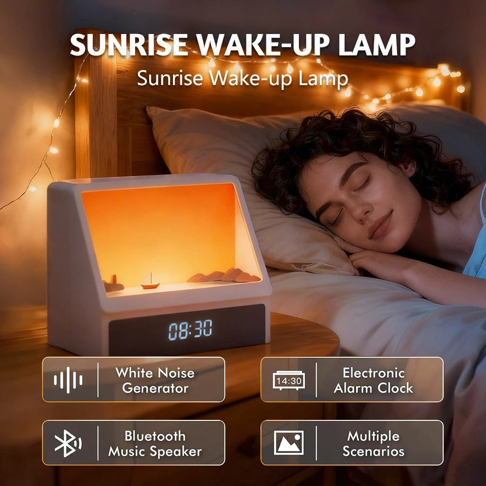 🌅 Bluetooth Sunrise Alarm Clock &amp; Sleep Light