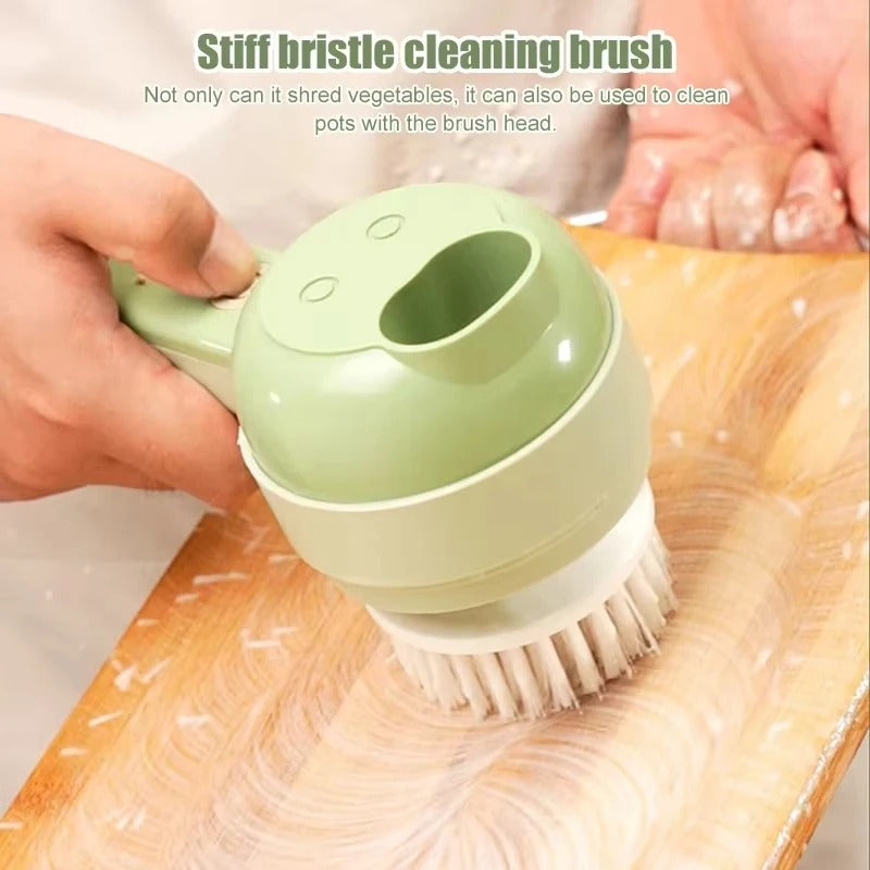 Electric Vegetable Cutter – Portable Garlic Chopper, Slicer & Food Prep Tool