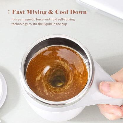 Automatic Magnetic Self Stirring Coffee Cup
