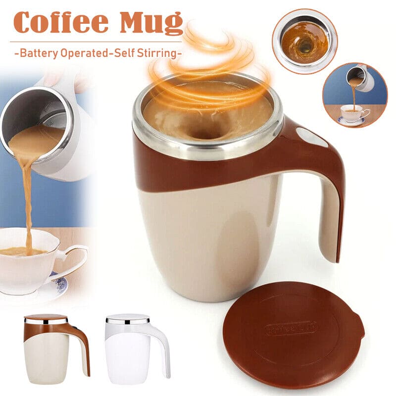 Automatic Magnetic Self Stirring Coffee Cup