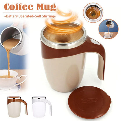 Automatic Magnetic Self Stirring Coffee Cup