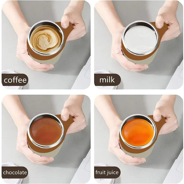 Automatic Magnetic Self Stirring Coffee Cup