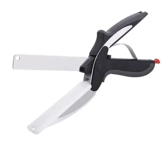 ✂️ 2-in-1 Smart Stainless Steel Food &amp; Vegetable Scissors