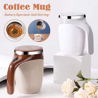 Automatic Magnetic Self Stirring Coffee Cup