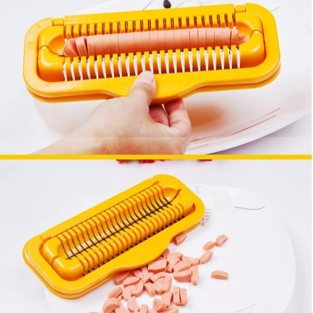 🔪 Multi-Functional Stainless Steel Food Slicer
