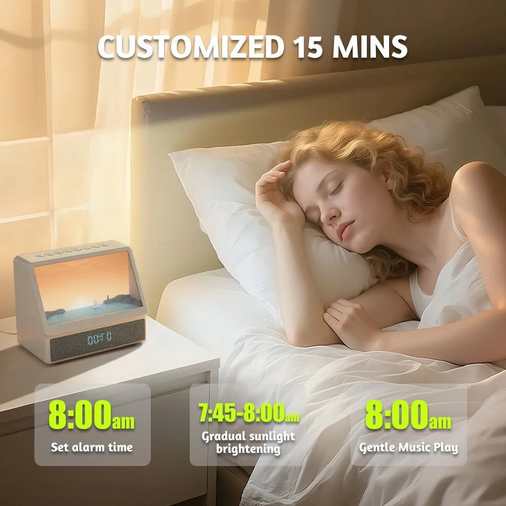 🌅 Bluetooth Sunrise Alarm Clock &amp; Sleep Light