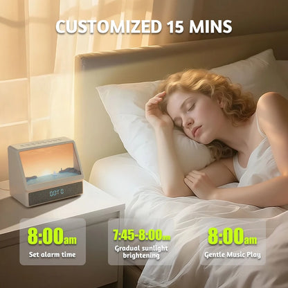 🌅 Bluetooth Sunrise Alarm Clock &amp; Sleep Light