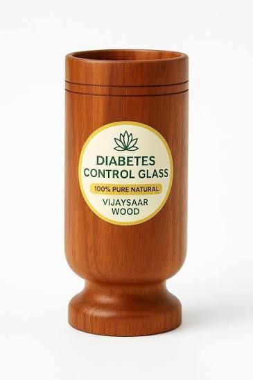 Natural Herbal Wood Tumbler – Traditional Blood Sugar Support