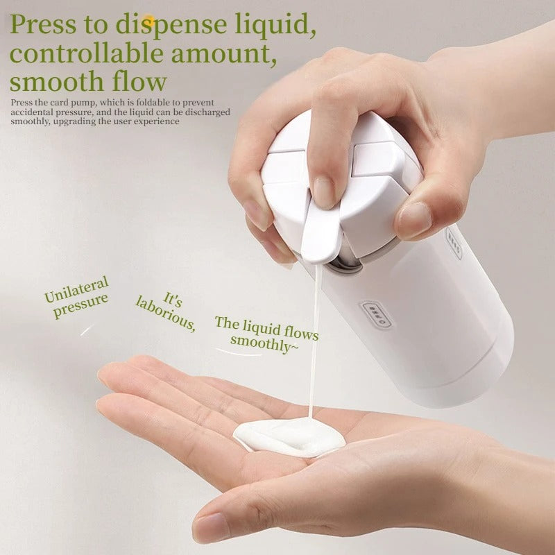 ✈️ 4-in-1 Travel Dispenser – Leak-Proof Portable Travel Bottles