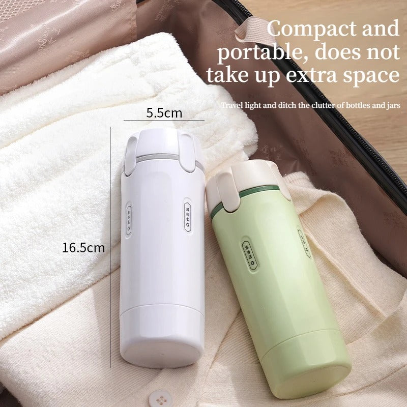 ✈️ 4-in-1 Travel Dispenser – Leak-Proof Portable Travel Bottles